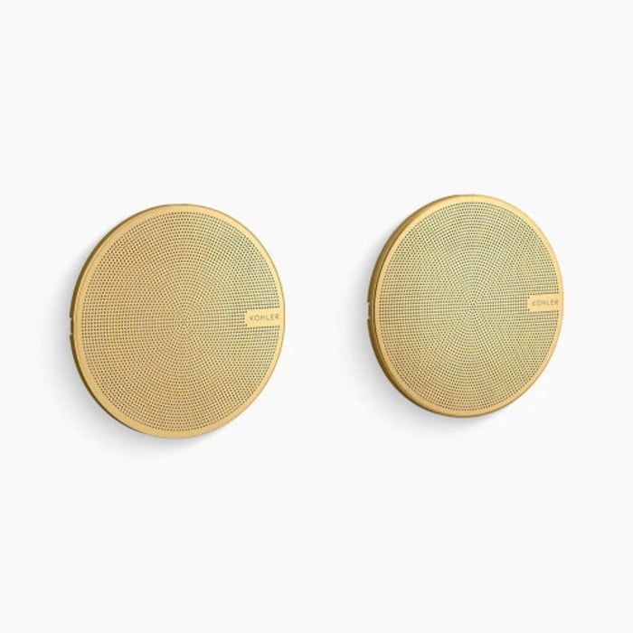 Kohler SoundTile Shower Speakers - Brushed Brass