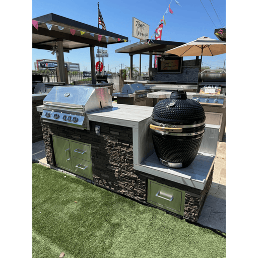 Kokomo Grills Kamado Bbq Island Side