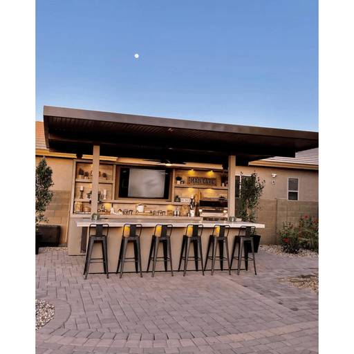 Kokomo Grills Fantasy Island 20'x20' with TV with Moon