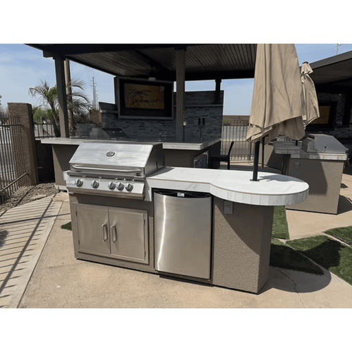 Kokomo Grills 7'6" Maui Bbq Island SIde
