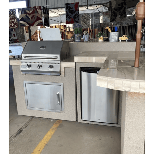 Kokomo Grills Aspen BBQ Island Floor Model Front