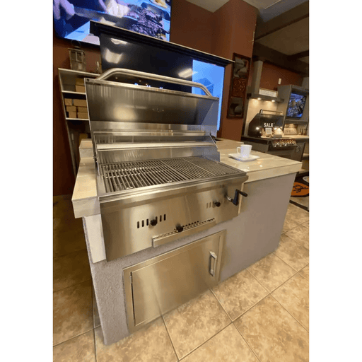 Kokomo Grills Charcoal BBQ Island with TV