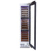 Kucht 18 Inch Built In Panel Ready Three Zones Tower Wine Cooler open