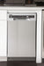 Kucht 18 Inch Front Control Built In Stainless Steel Dishwasher - K7740D Attached