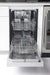 Kucht 18 Inch Front Control Built In Stainless Steel Dishwasher - K7740D Open
