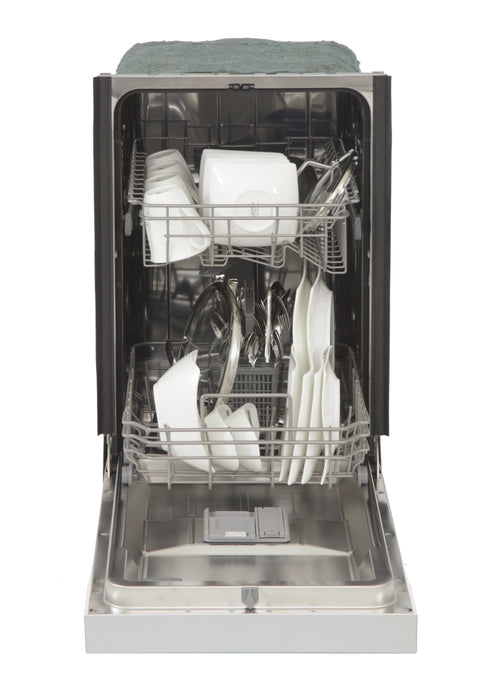 Kucht 18 Inch Front Control Built In Stainless Steel Dishwasher - K7740D Open
