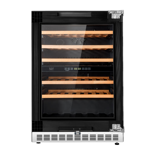 Kucht 24 Inch Dual Zone Under the Counter/Freestanding Panel Ready Wine Cooler Main