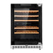 Kucht 24 Inch Dual Zone Under the Counter/Freestanding Panel Ready Wine Cooler Main