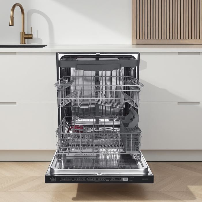 Kucht 24 Inch Top Control Built In Panel Ready Dishwasher - KD240PR Attached