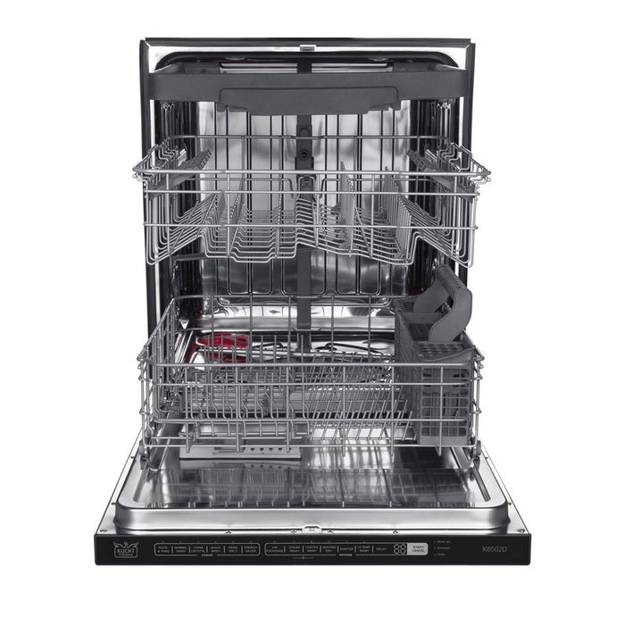 Kucht 24 Inch Top Control Built In Panel Ready Dishwasher - KD240PR Open