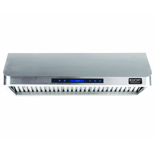 Kucht 30 Inch 900 CFM Stainless Steel Ducted Under Cabinet Range Hood with LCD Display and Sensor Touch Controls Main