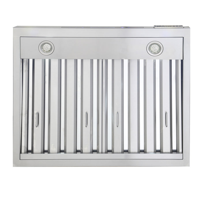 Kucht 30 Inch 900 CFM Stainless Steel Wall Mounted Range Hood with LCD Display and Sensor Touch Controls - KRH3021A Filter