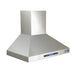Kucht 30 Inch 900 CFM Stainless Steel Wall Mounted Range Hood with LCD Display and Sensor Touch Controls - KRH3010A Side