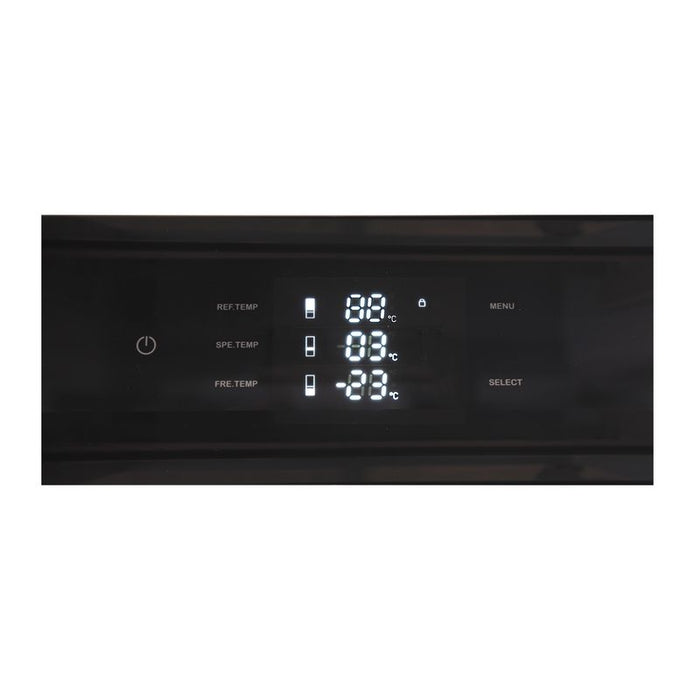 Kucht 30 Inch Built In Counter Depth Panel Ready Single Door Refrigerator with Bottom Freezer Digital