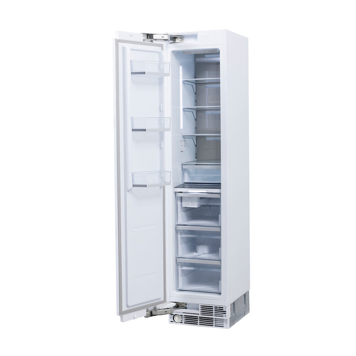 Kucht 30 Inch Built In Tower Refrigerator Panel Ready Column Side
