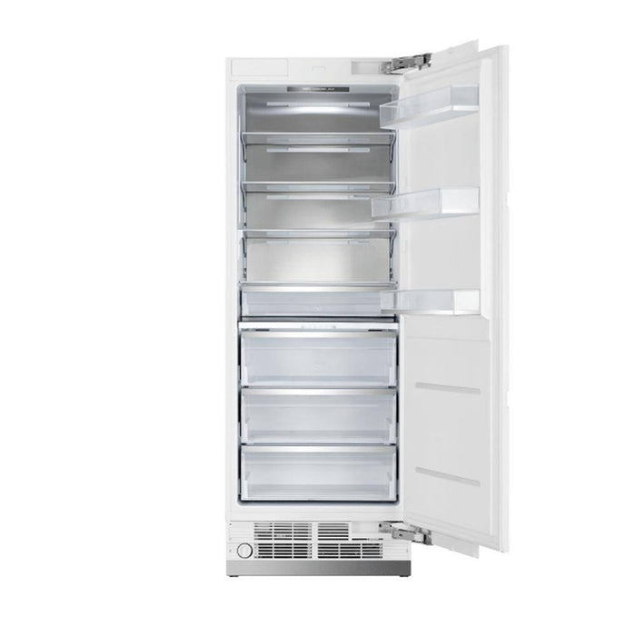 Kucht 30 Inch Built In Tower Refrigerator Panel Ready Column Open