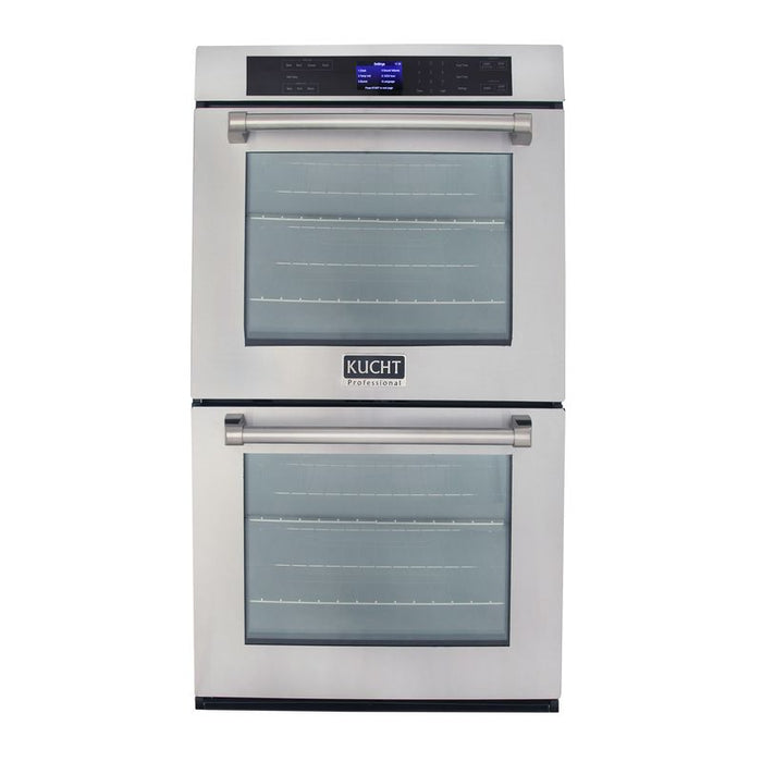 Kucht 30 Inch Double ELectric Stainless Steel Wall Oven - KWO620 Main