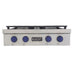 Kucht 30 Inch KFX Series Gas Range Top with Color Knobs Blue