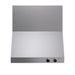 Kucht 30 Inch Pro-Style 900 CFM Classic Stainless Steel Wall Mounted Range Hood with Two Round Digital Dial Touchscreen Controls Main