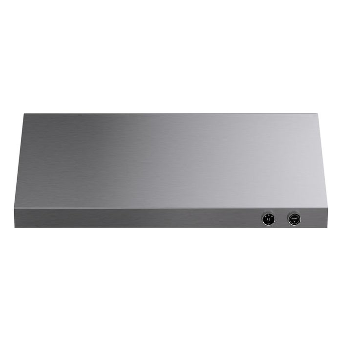 Kucht 48 Inch Pro-Style 1200 CFM Stainless Steel Ducted Under Cabinet Range Hood with Two Round Digital Dial Touchscreen Controls Main