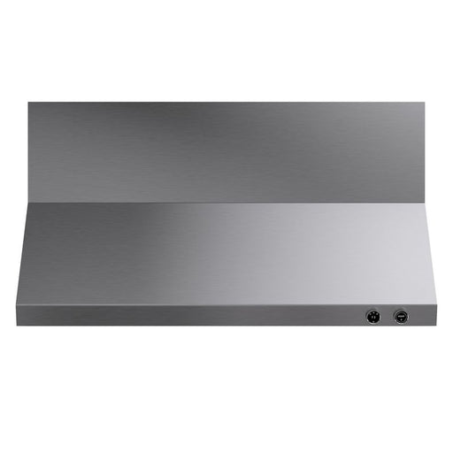Kucht 60 Inch Pro-Style 1200 CFM Classic Stainless Steel Wall Mounted Range Hood with Two Round Digital Dial Touchscreen Controls Main