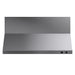 Kucht 60 Inch Pro-Style 1200 CFM Classic Stainless Steel Wall Mounted Range Hood with Two Round Digital Dial Touchscreen Controls Main