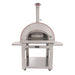 Kucht Venice Wood Fired Outdoor Pizza Oven in Red Front