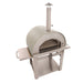 Kucht Venice Wood Fired Outdoor Pizza Oven in Stainless Steel Side