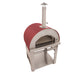 Kucht Venice Wood Fired Outdoor Pizza Oven in Red Side