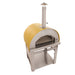 Kucht Venice Wood Fired Outdoor Pizza Oven in Yellow Side