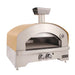 Kuct Napoli Portable Propane Gas Outdoor Pizza Oven in Yellow Side