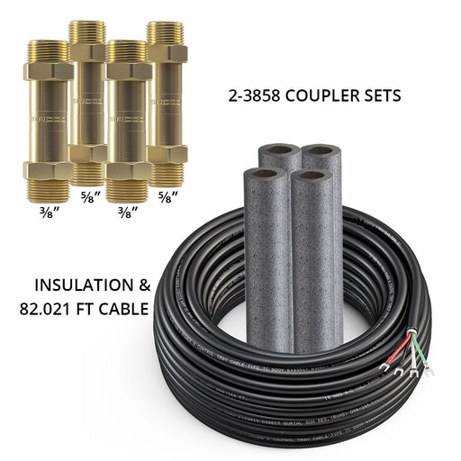 MRCOOL DIY 4th/5th Generation Line Set Coupler with 75 ft. DIY Pro Cable for 24K and 36K Product