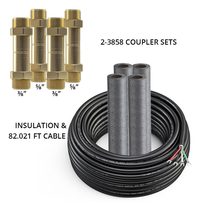 MRCOOL DIY 4th/5th Generation Line Set Coupler with 75 ft. DIY Pro Cable for 24K and 36K Product