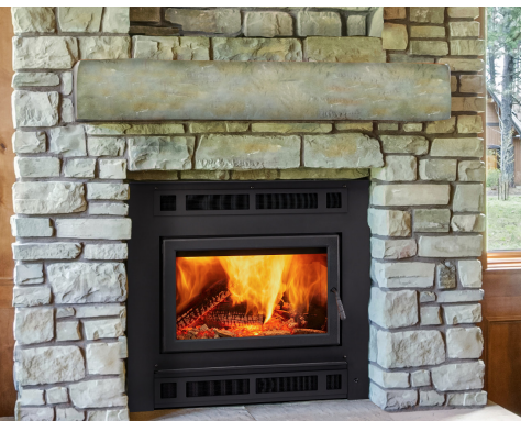 Majestic Pioneer III Wood Burning Fireplace Rectangular