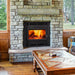 Majestic Pioneer III Wood Burning Fireplace Attached