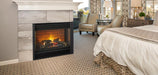 Majestic Right/Left Corner 36 Inch Top/Rear Direct Vent Natural Gas Fireplace with IntelliFire Touch Ignition System Attached
