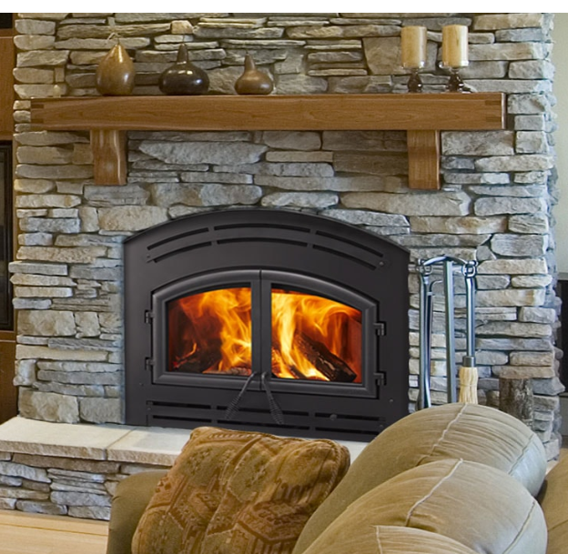 Majestic WarmMajic II Wood Burning Fireplace Attached