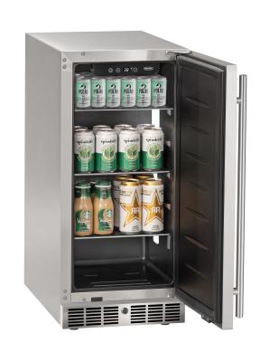 Marvel 15 Inch Essential Refrigerator Open