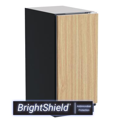 Marvel 15 Inch Classic Built In/Freestanding Clear Ice Panel Ready Machine Solid Door with Factory Installed Pump BrightShield