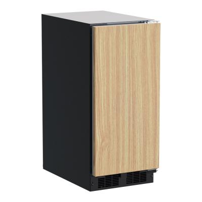 Marvel 15 Inch Low Profile ADA Built In Clear Ice Machine Solid Door Panel Ready