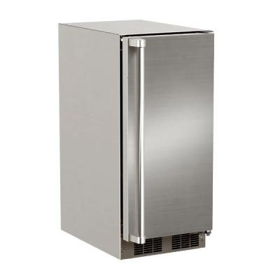 Marvel 15 Inch Outdoor Built In Stainless Steel Refrigerator Solid Door Main