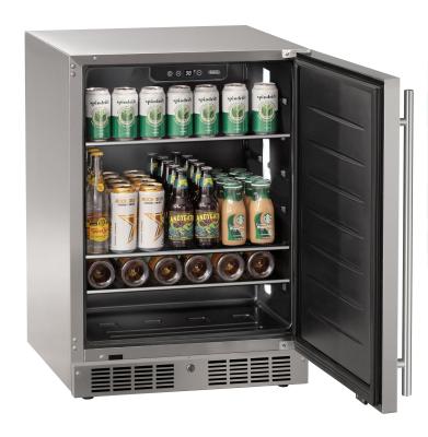 Marvel 24 Inch Essential Refrigerator Solid Door with Drinks