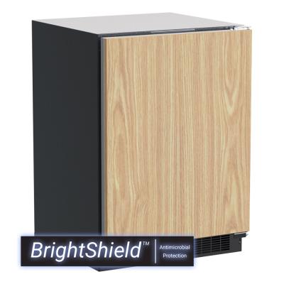 Marvel 24 Inch Classic Built In/Freestanding Panel Ready Refrigerator Solid Door with BrightShield Main
