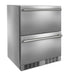 Marvel 24 Inch Essential Refrigerator Drawers Stainless Steel