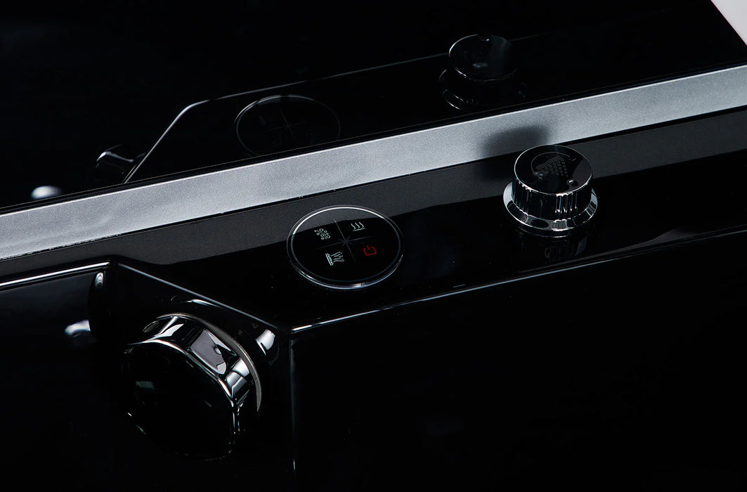 Maya Bath Black Platinum Catania Left Position Steam Shower Detail 21