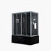 Maya Bath Black Platinum Catania Left Position Steam Shower Side