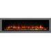 Red Flame with Logs