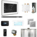 Mr. Steam Residential Bliss Steam Shower Linear Control Package Satin Steel
