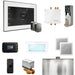 Mr. Steam Residential Bliss Steam Shower Max Control Package Satin Steel
