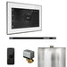 Mr. Steam Residential XButler Steam Shower Linear Control Package Satin Steel
